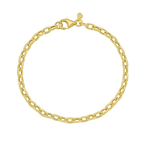 14K 3.3mm Charm Links Chain