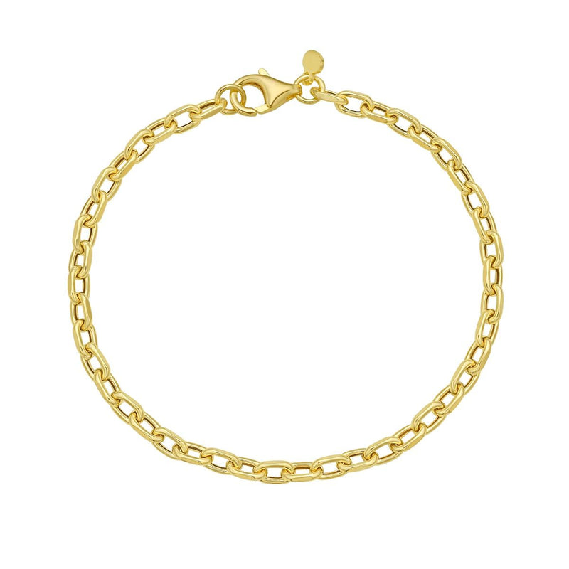 14K 3.3mm Charm Links Chain