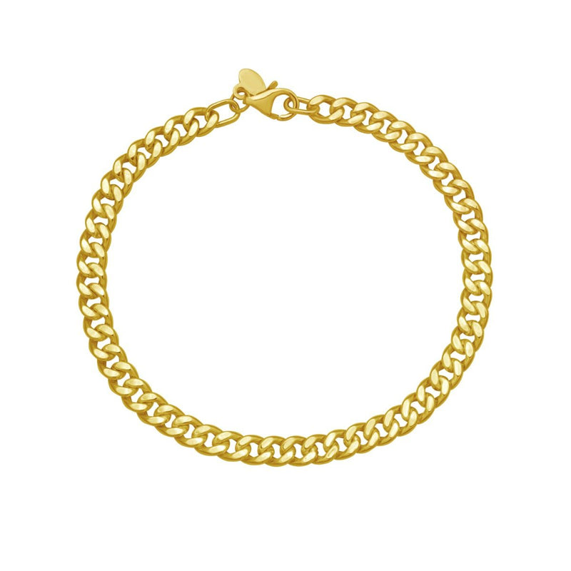 14K Petite Faceted Cuban Link Chain