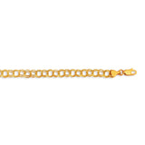 14K Gold 5.8mm Lite Charm Bracelet 