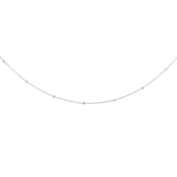 14K Gold .25ct Diamonds by the Yard Necklace