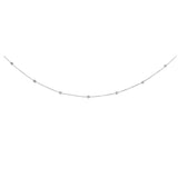 14K Gold .50ct Diamonds by the Yard Necklace