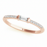 1/5 ctw Diamond Fashion Band — Rose Gold