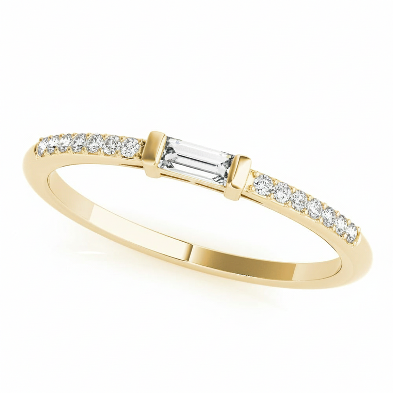 1/5 ctw Diamond Fashion Band — Yellow Gold