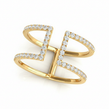 1/2 ctw Diamond Fashion Ring — Yellow Gold