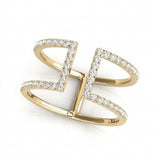1/2 ctw Diamond Fashion Ring — Yellow Gold