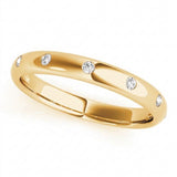1/10 ctw Diamond Fashion Stackables — Yellow Gold