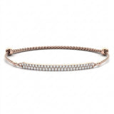 1/2 ctw Double Row — Rose Gold