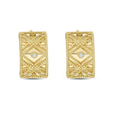 14K Diamond Vannèrie Earrings