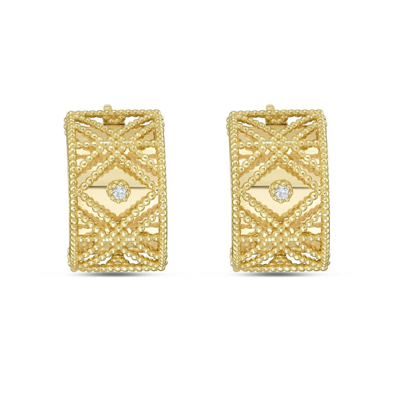 14K Diamond Vannèrie Earrings