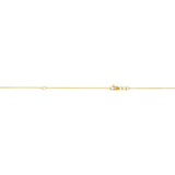 14K Gold 0.87mm Extendable Chain