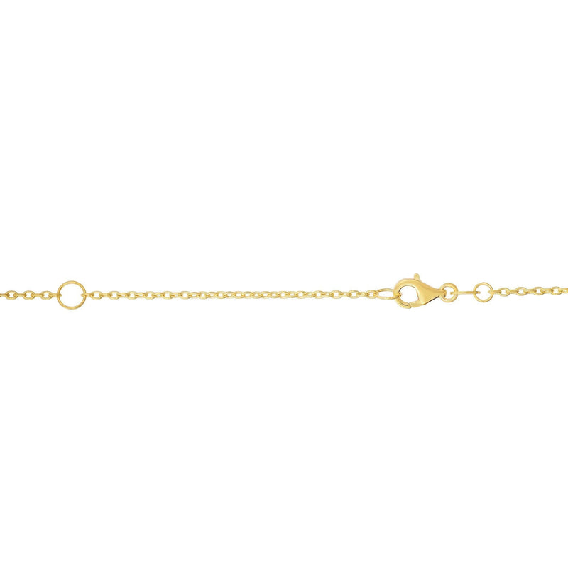 14K Gold 1.5mm Extendable Chain 