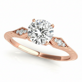 Engagement Ring — 1/2 ctw — Rose Gold