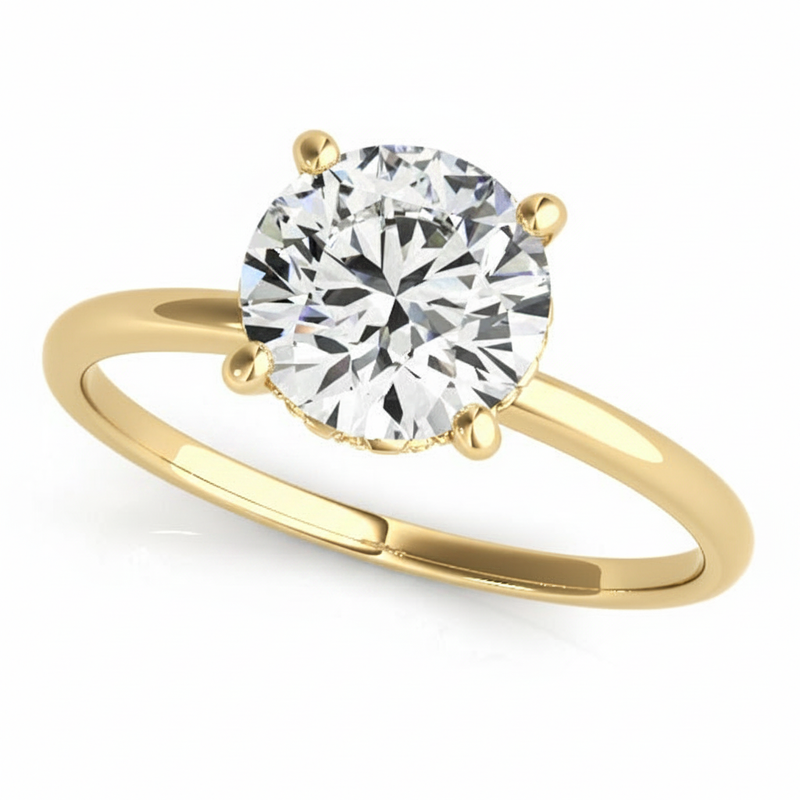 Engagement Ring — Yellow Gold