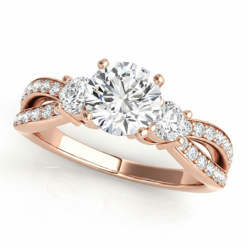 Engagement Ring — Rose Gold