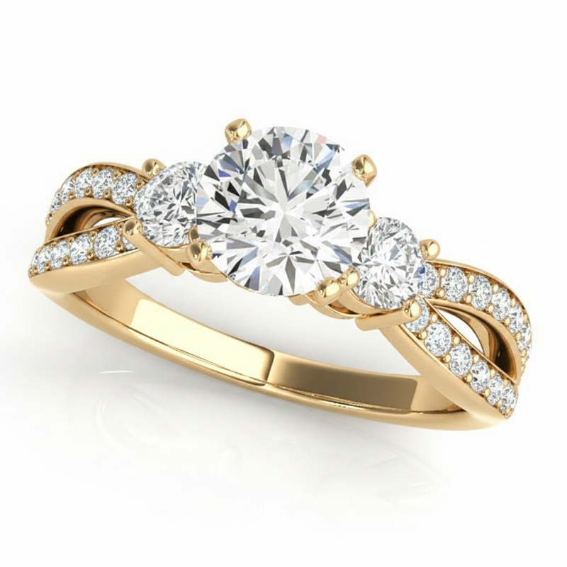 Engagement Ring — Yellow Gold