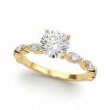 Engagement Ring — Yellow Gold