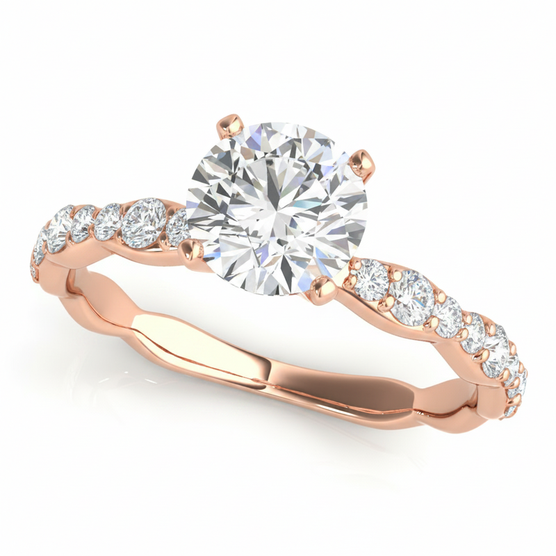 Engagement Ring — Rose Gold
