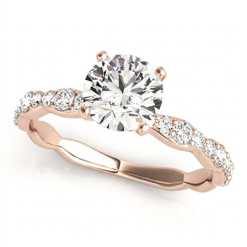 Engagement Ring — Rose Gold
