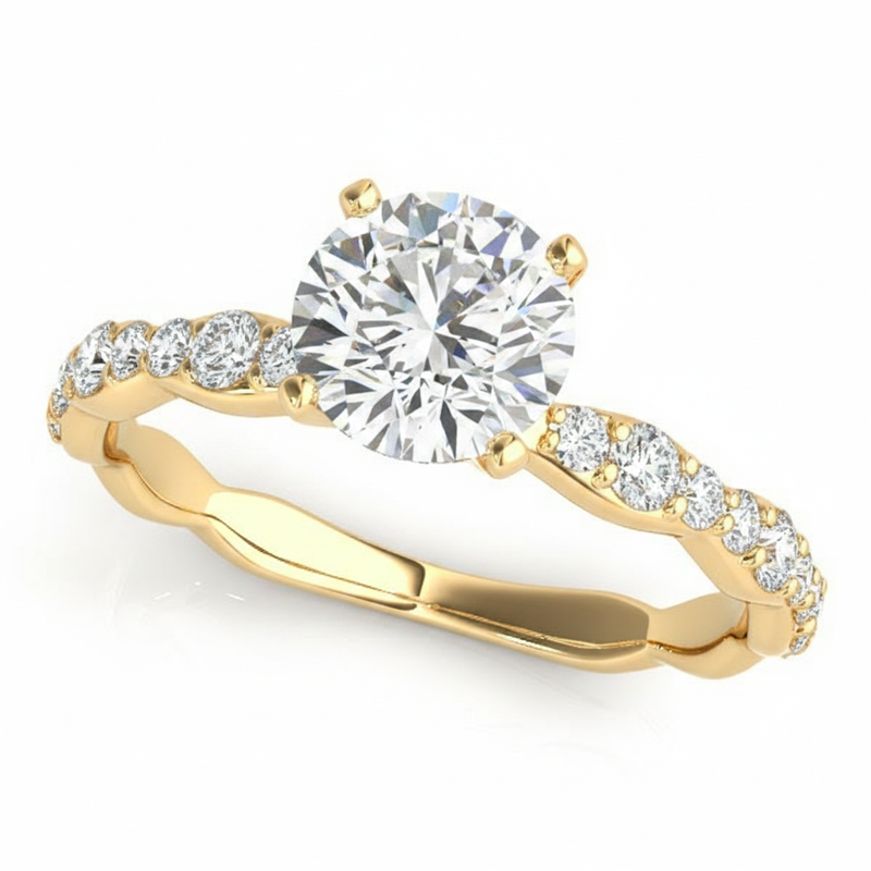 Engagement Ring — Yellow Gold