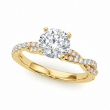 Engagement Ring — Yellow Gold