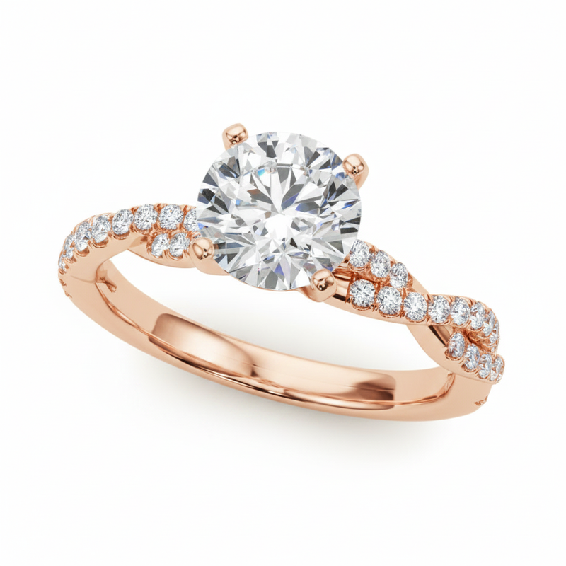 Engagement Ring — Rose Gold