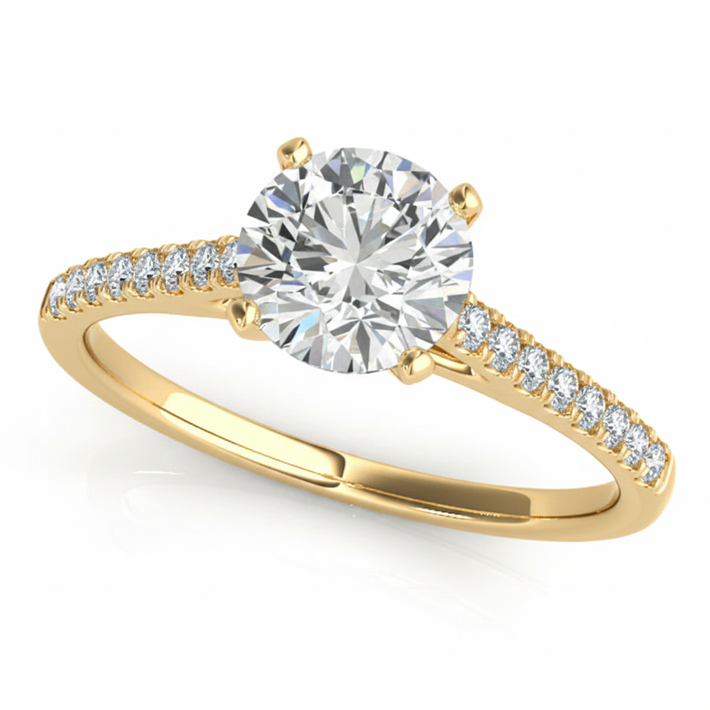 Engagement Ring — Yellow Gold