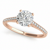 Engagement Ring — Rose Gold