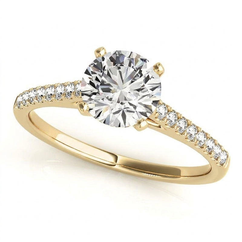 Engagement Ring — Yellow Gold