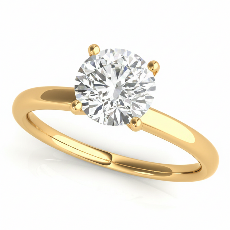 Engagement Ring — Yellow Gold