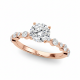 Engagement Ring — Rose Gold