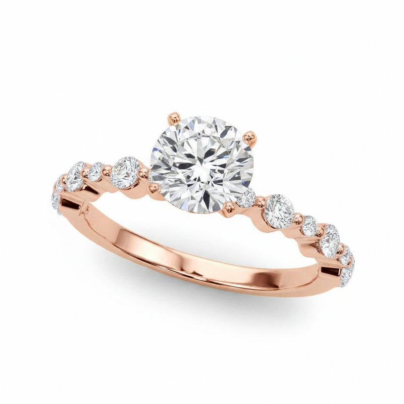 Engagement Ring — Rose Gold
