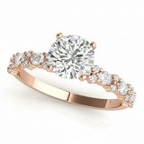 Engagement Rings — Rose Gold