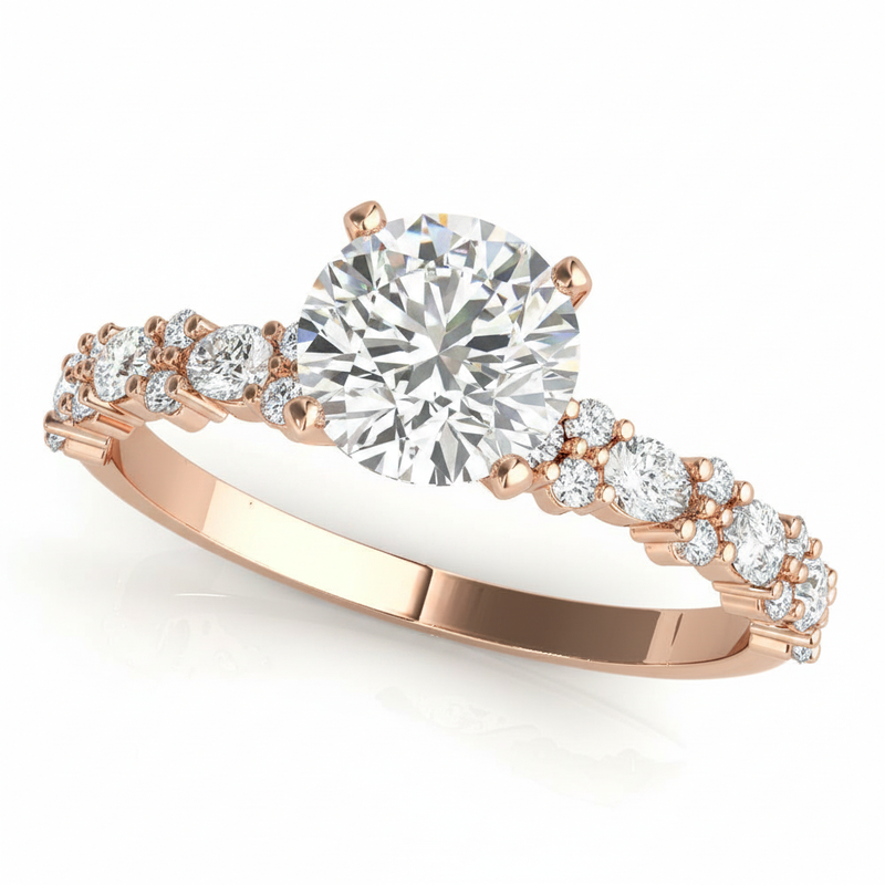 Engagement Rings — Rose Gold