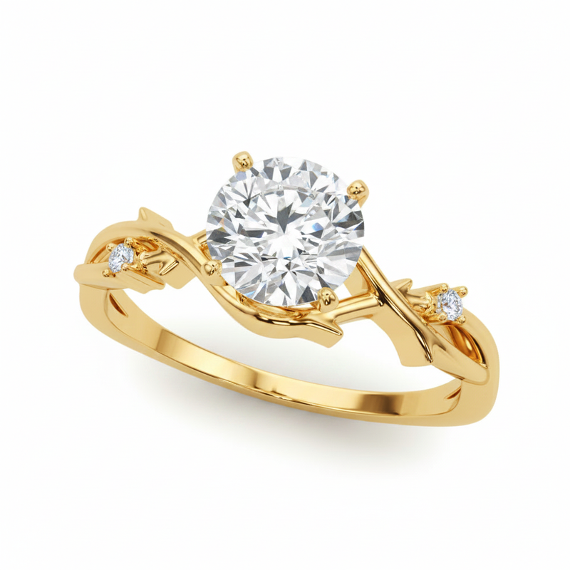 Engagement Rings — Yellow Gold