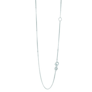 14K Gold .8mm Extendable Chain 