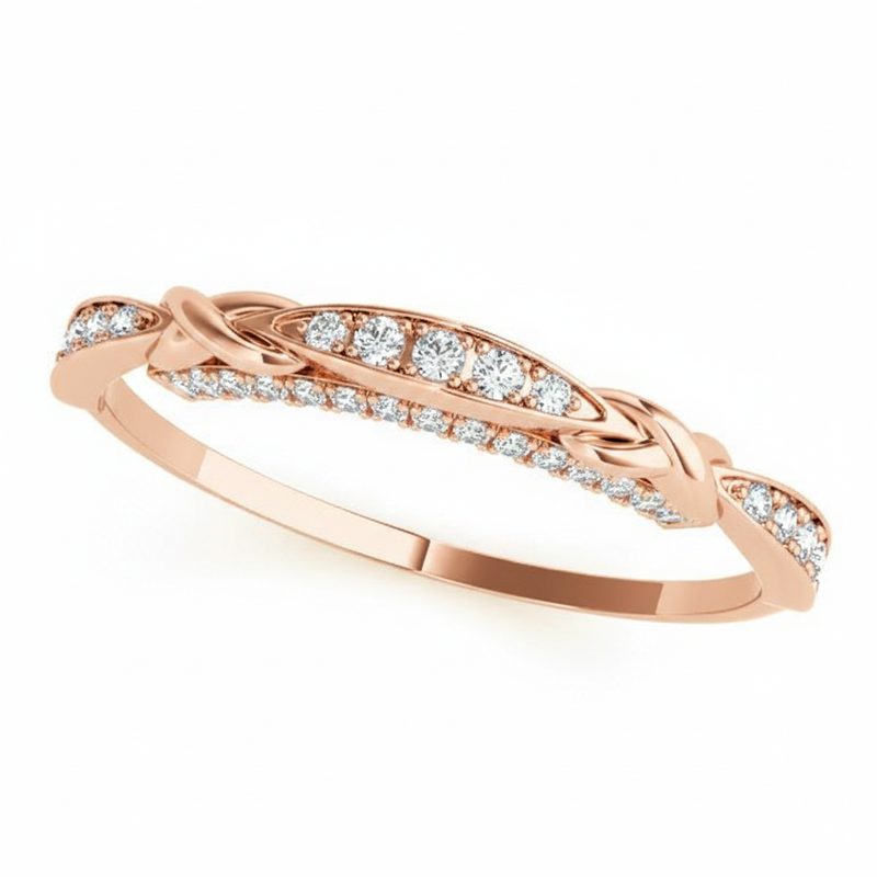 1/15 ctw Fashion Band — Rose Gold