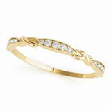 1/15 ctw Fashion Band — Yellow Gold