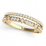 1/5 ctw Fashion Band — Yellow Gold