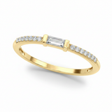 1/5 ctw Fashion Band — Yellow Gold