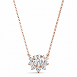 1/2 ctw Fashion Pendant — Rose Gold