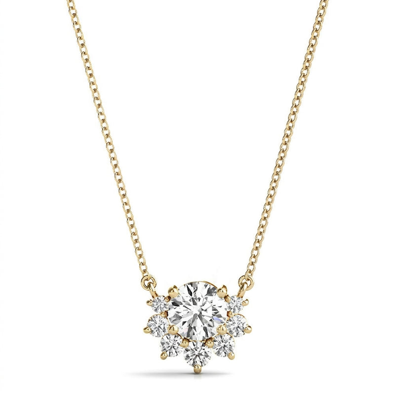 1/2 ctw Fashion Pendant — Yellow Gold
