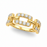 3/4 ctw Lab-Grown Diamond Fashion Ring — Yellow Gold