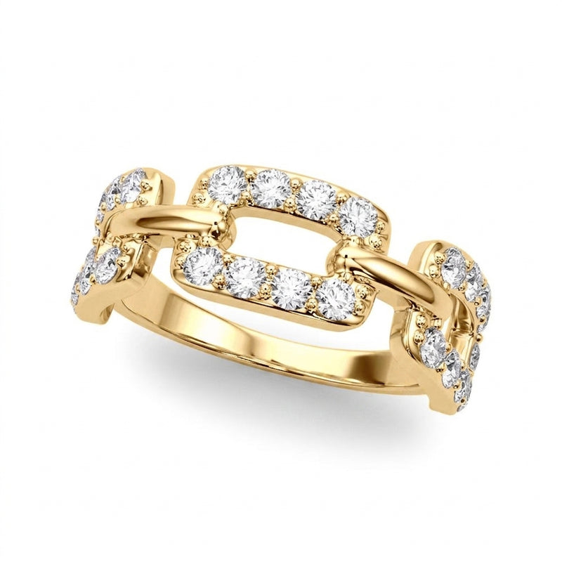 3/4 ctw Lab-Grown Diamond Fashion Ring — Yellow Gold