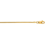 18K Gold 1.6mm Franco Chain