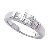 The Marlo Accented Engagement Ring - view 2
