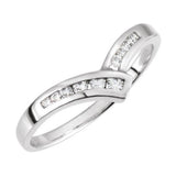 The Ebony Accented Engagement Ring - view 3