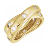 The Josephine Wedding Band - view 2