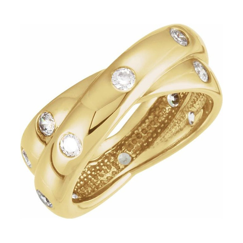 The Josephine Wedding Band - view 2