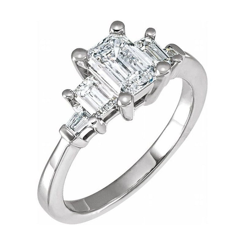 The Zenia Wedding Band - view 2